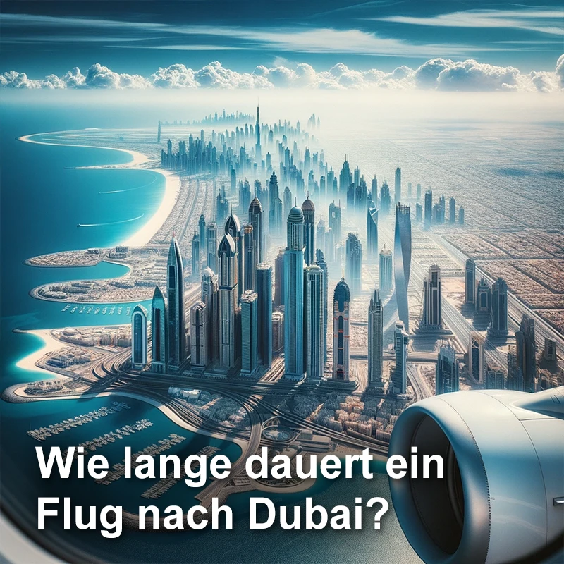 Flug nach Dubai